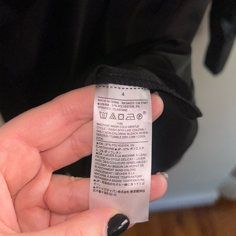 NWT Banana Republic Satin Wrap Mini Dress - Picture 3 of 4